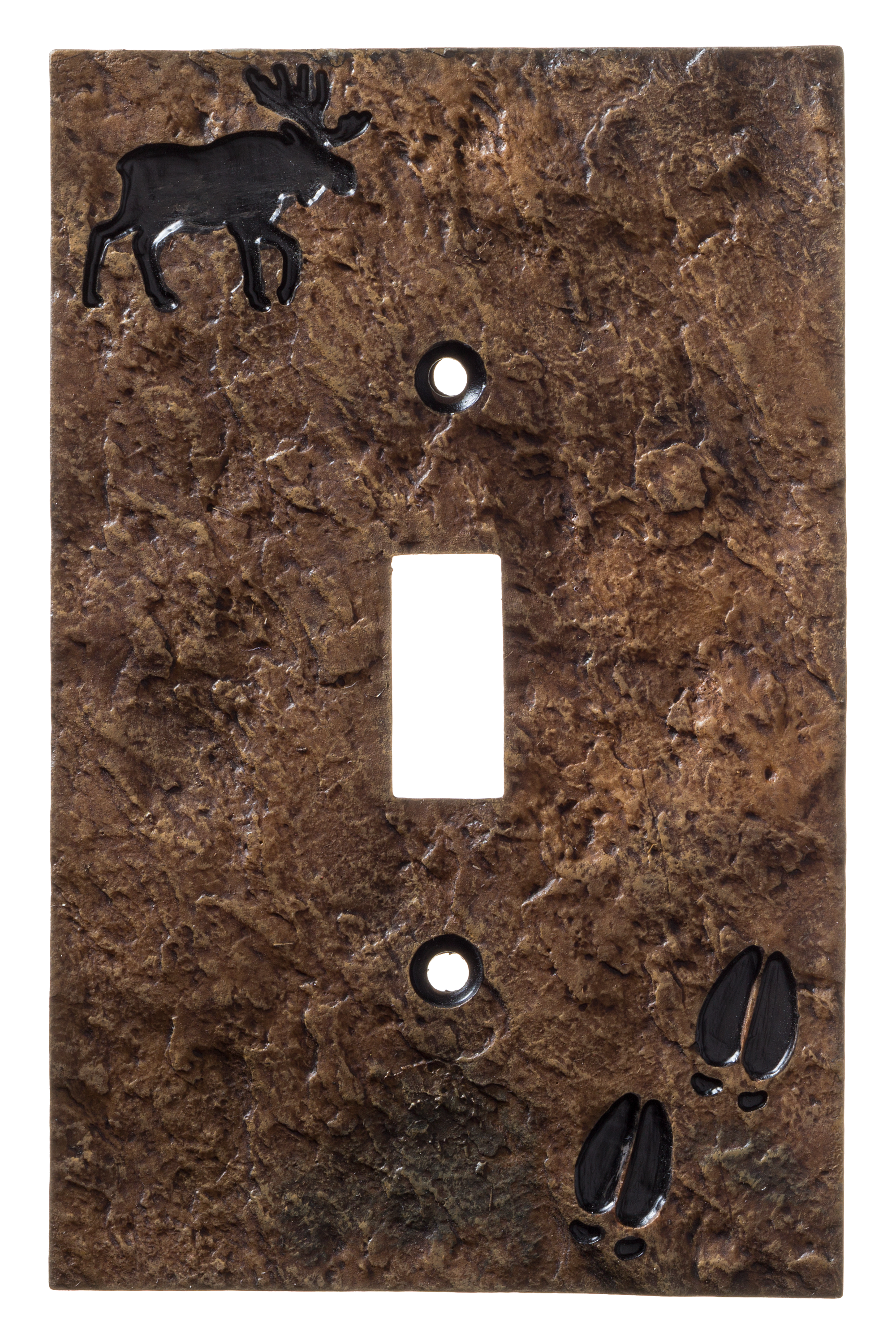 Big Sky Carvers Moose and Tracks Single Switch Plate | Bass Pro Shops